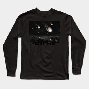 Falling Stars (Light Text) Long Sleeve T-Shirt